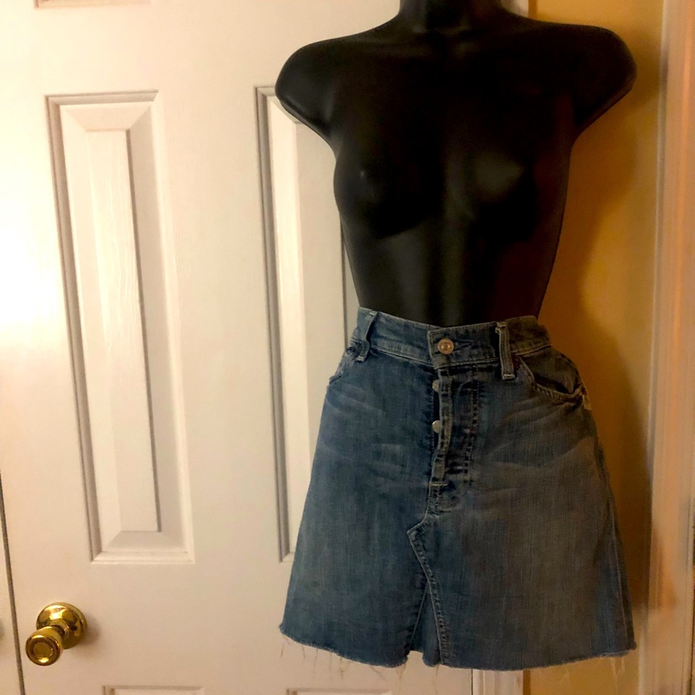 PRICE DROP LNWOT Seven for all Mankind miniskirt